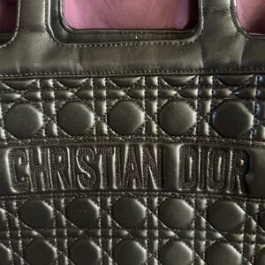 Vintage classic Christian Dior. Black plush (gently loved, thus the price).